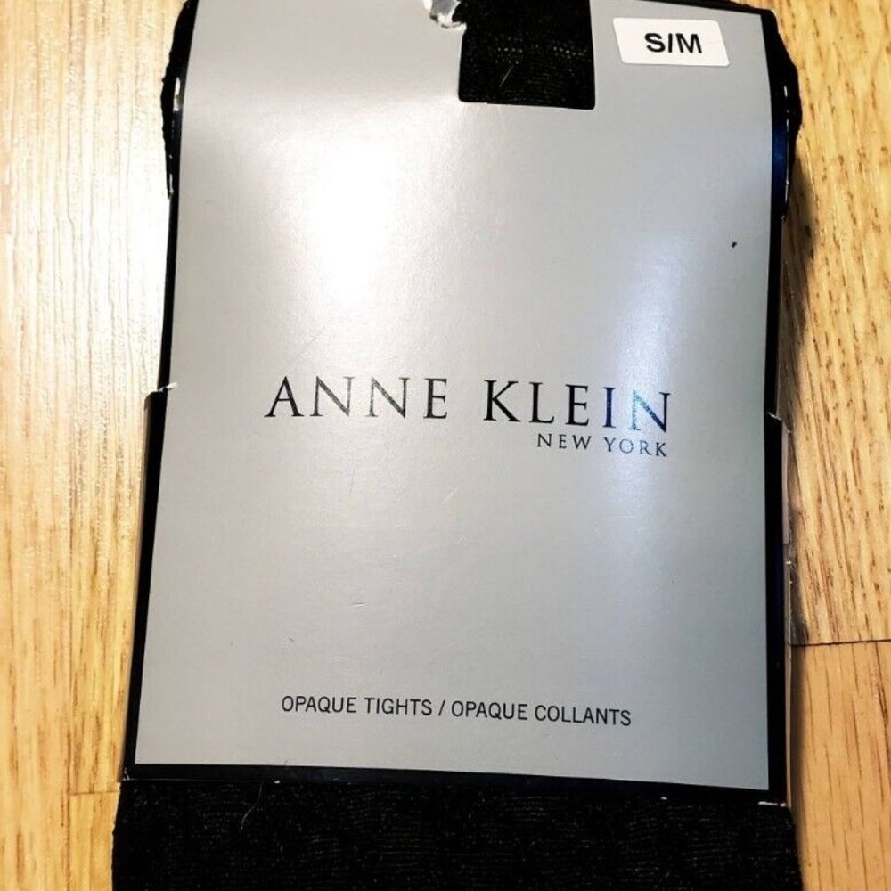 Anne Klein New York Women's Opaque Tights  Size: S/M  Black  Brand New with tags